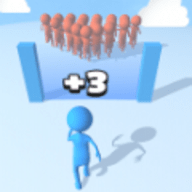 3D堆叠跑酷竞速（Stickman Runner Game）