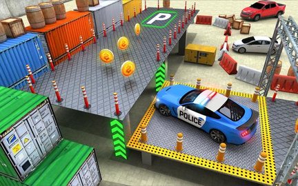 警车停车场学校(Police Car Parking)