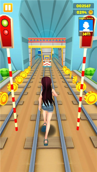 地铁公主跑酷游戏