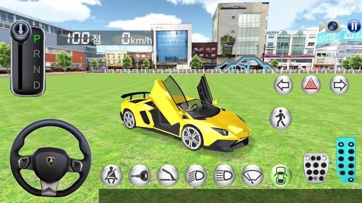 3D开车教室模拟器