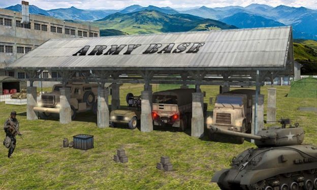 美国军队卡车运输模拟器