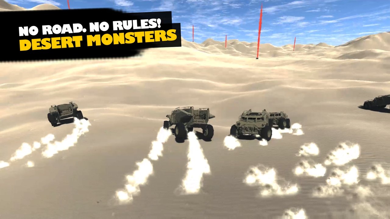 desert monsters（沙漠怪兽赛车）