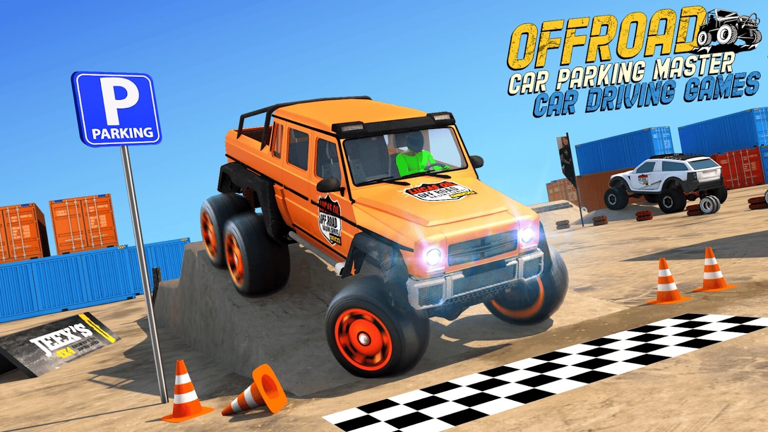 off road Car parking Master: Car Driving Games