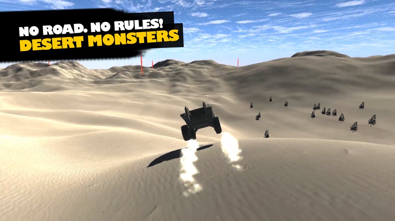 desert monsters（沙漠怪兽赛车）
