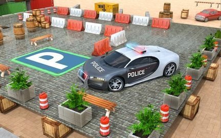 警车停车场学校游戏（Police Car Parking）