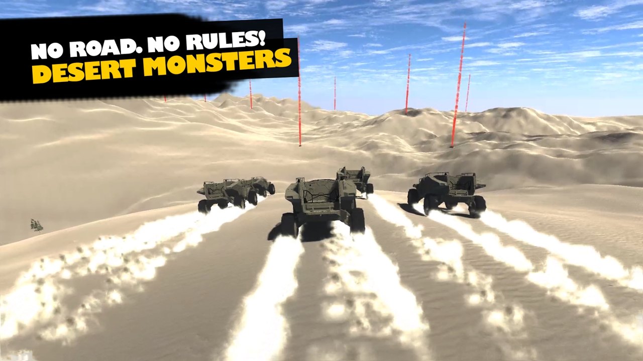 desert monsters（沙漠怪兽赛车）