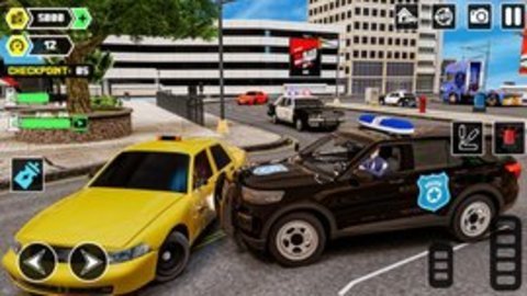 战术小队警察模拟器中文版（City Police Driving Car Simulator）