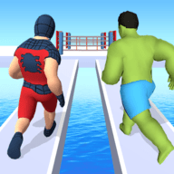 superherobridgerace3d（超级英雄桥跑比赛3D）