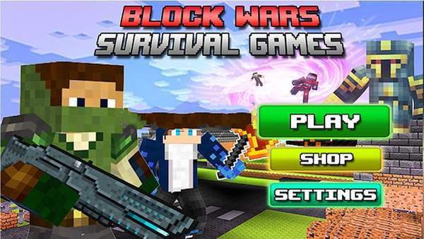 Block Wars Survival Games（方块大战生存）