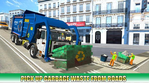 Garbage Transporter Truck Driving Simulator