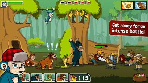 森林防御战猴子传奇（Lumberwhack）