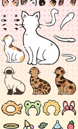 猫猫头像模拟器游戏（Moe Kittens:Cat Avatar Maker）