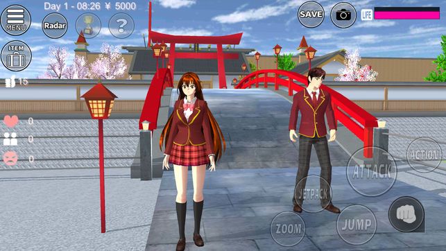 SAKURA SchoolSimulator(樱花校园模拟器皇帝版)