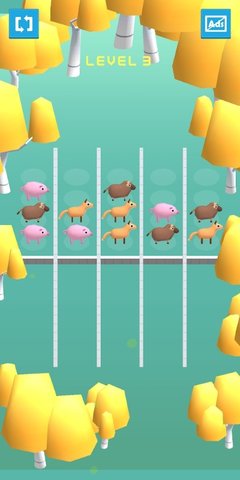 动物3d排序难题（AnimalSortPuzzle）