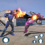 Robot War Battleground 3D Mech Robot Fighting