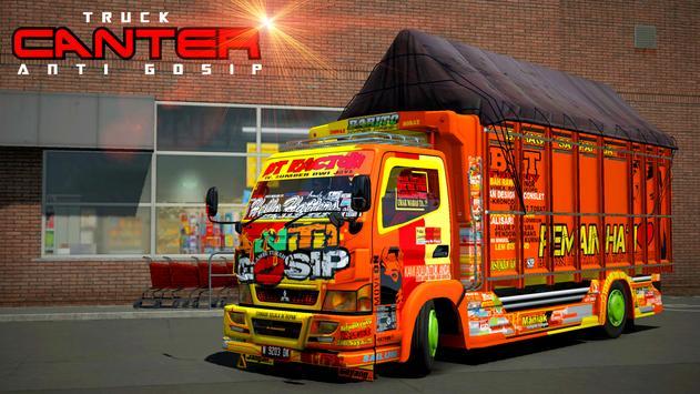 Truck Canter 2021 Simulator Indonesa（卡车慢跑模拟器）