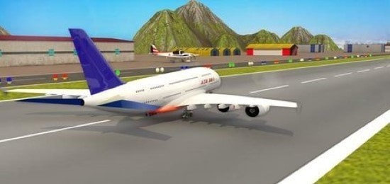 新型飞机模拟