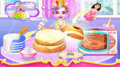 梦幻公主蛋糕制作