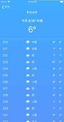 极速天气