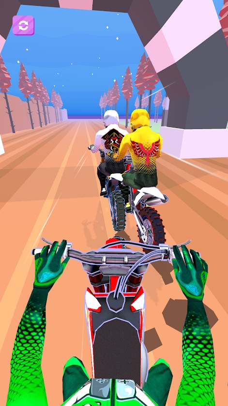 越野摩托车3D游戏
