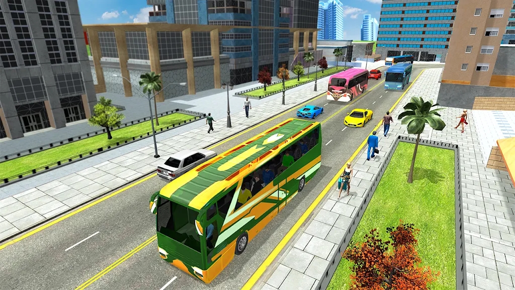 巴士模拟器3D教练驾驶模拟器游戏