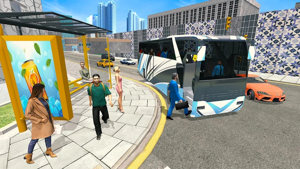巴士模拟器3D教练驾驶模拟器游戏