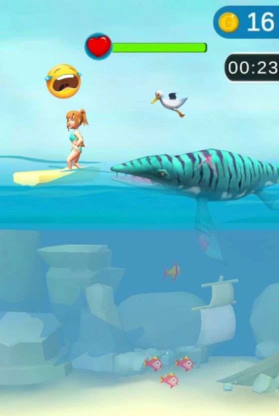 鲨鱼狂潮3d手机版