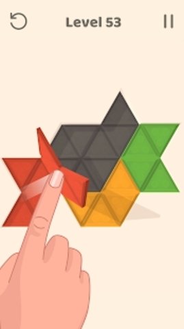 折叠三角形