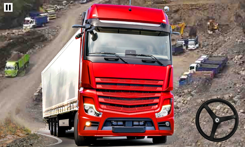 卡车驾驶模拟器山货车司机3d游戏