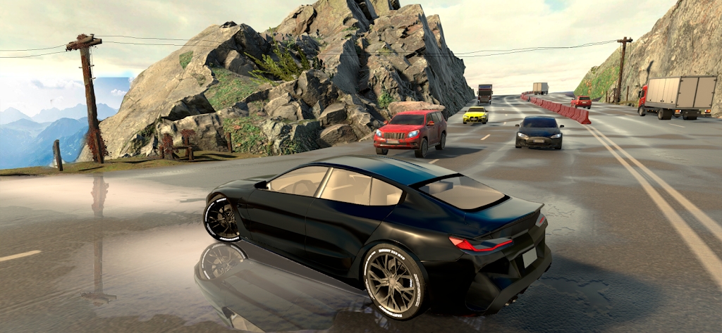 豪车驾驶赛车模拟器3d游戏
