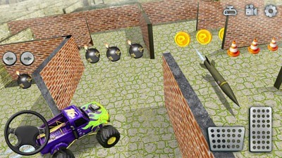 玩具车迷宫驾驶游戏