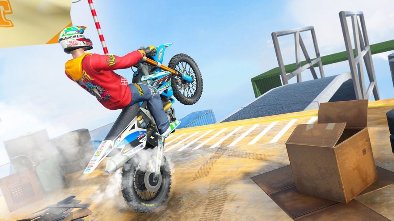 Motocross Impossible Bike Crash Stunts Racing Sim