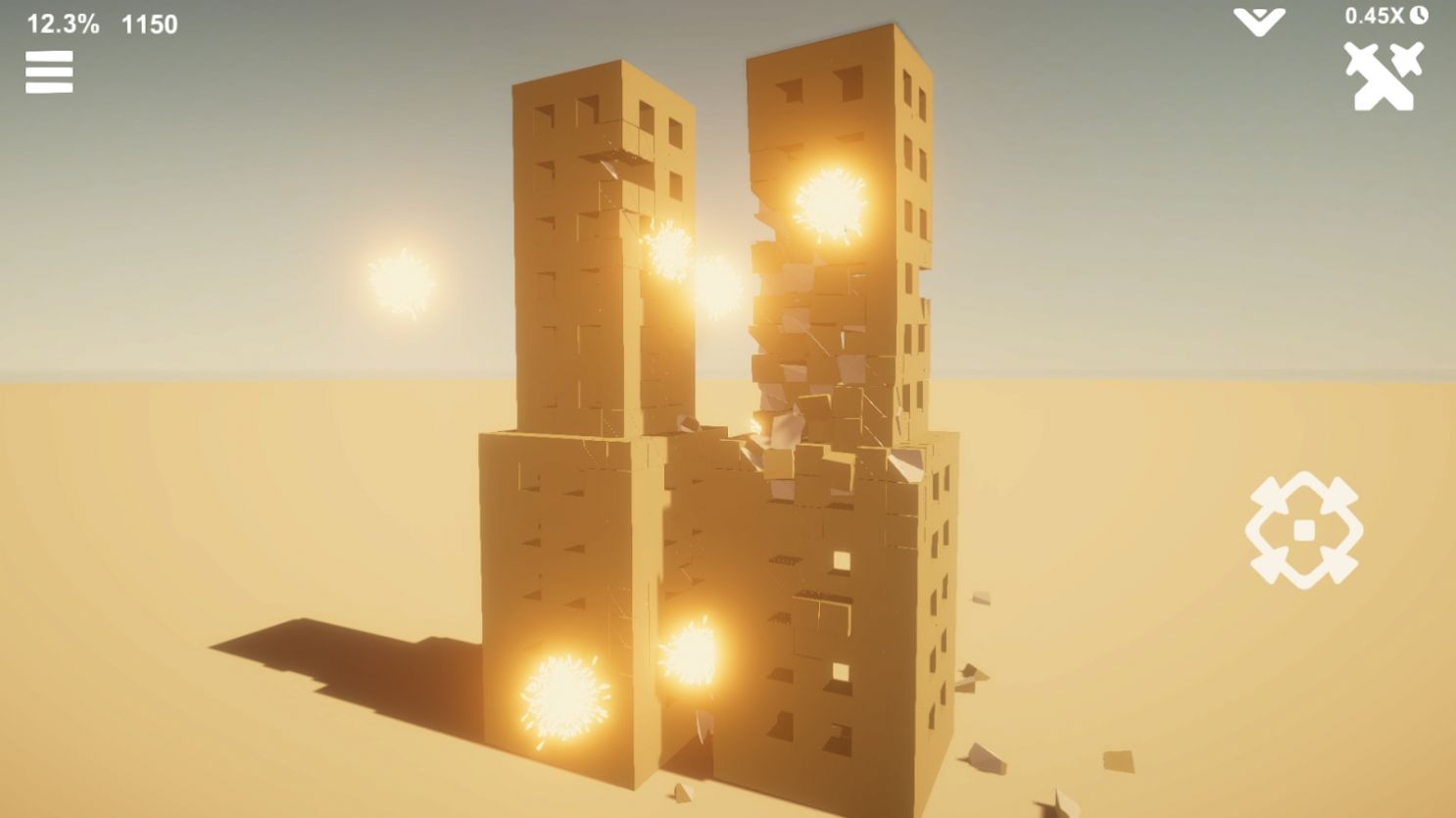 沙漠破坏沙盒模拟游戏