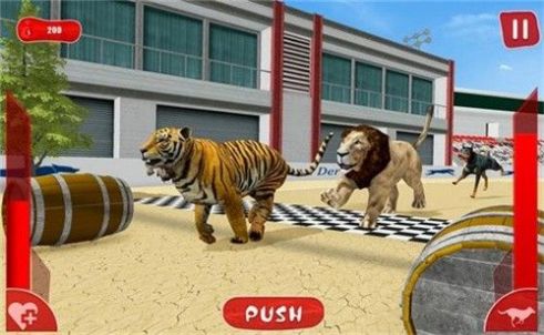 狮子赛跑3D版