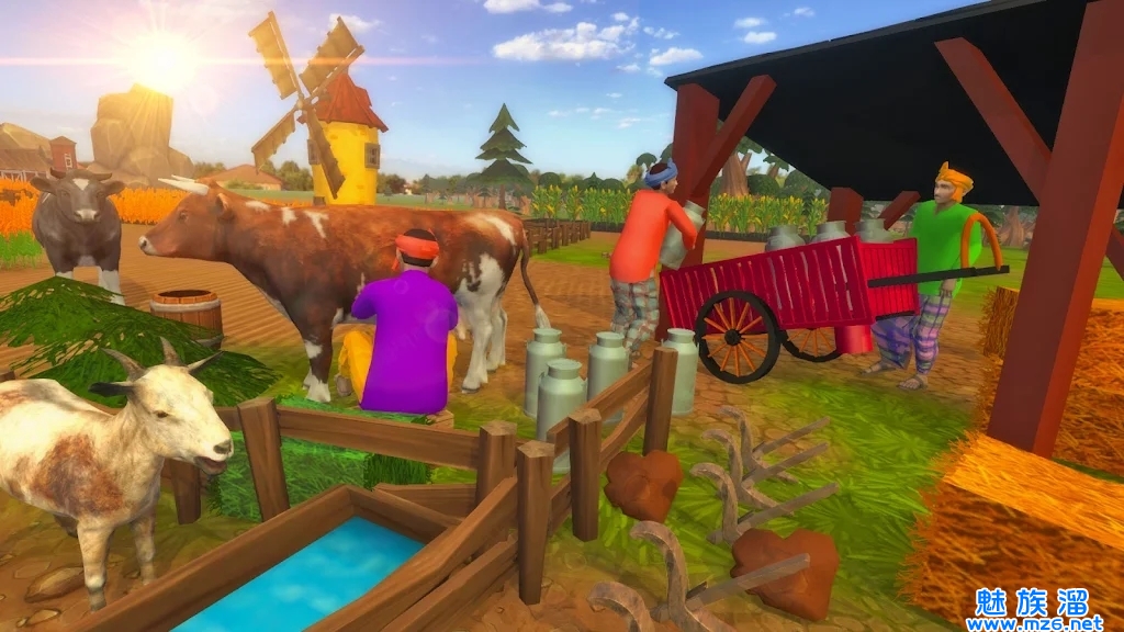 农场小镇模拟器3D
